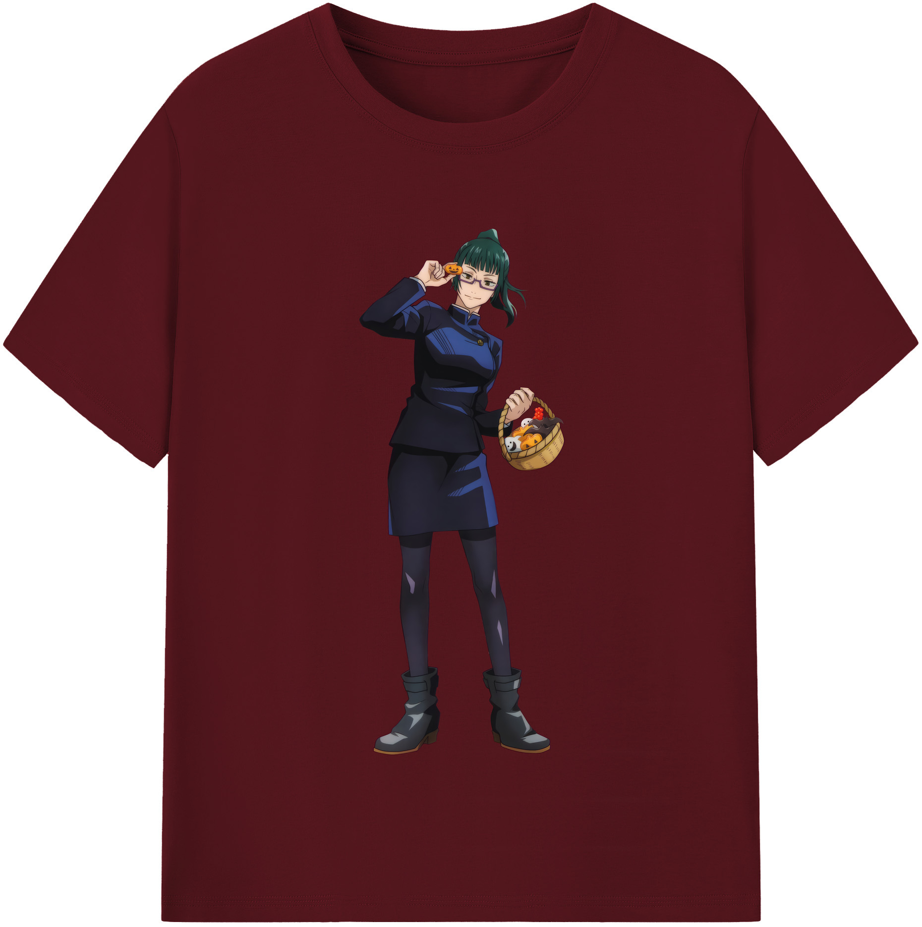（画像用） 呪術廻戦 Jujutsu Kaisen 綿100％半袖Tシャツ（フロントプリント）